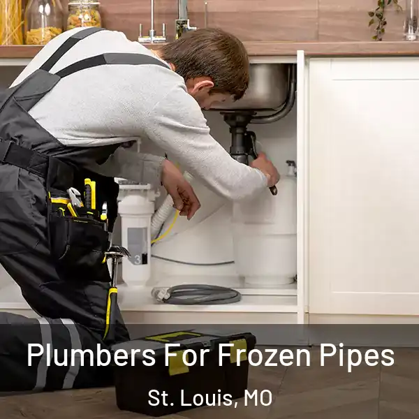  Plumbers For Frozen Pipes St. Louis, MO