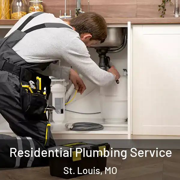  Residential Plumbing Service St. Louis, MO
