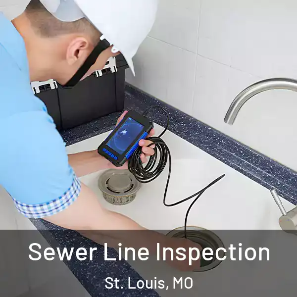  Sewer Line Inspection St. Louis, MO