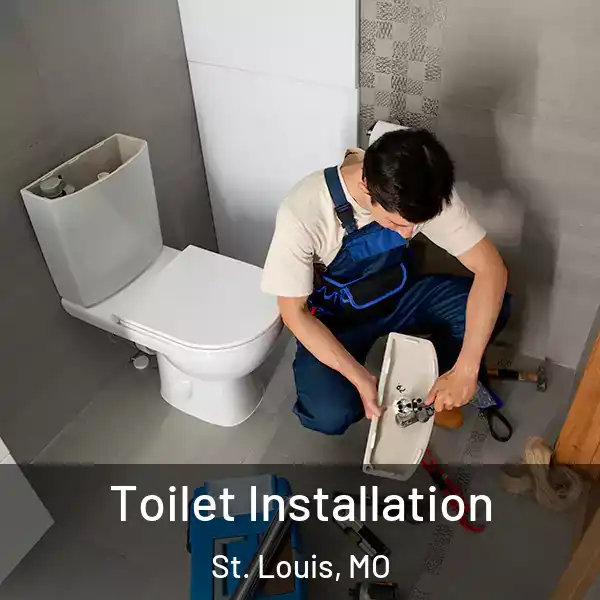  Toilet Installation St. Louis, MO