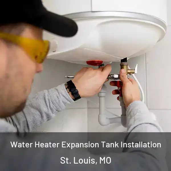  Water Heater Expansion Tank Installation St. Louis, MO