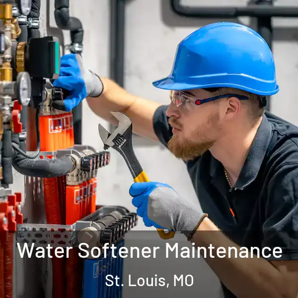  Water Softener Maintenance St. Louis, MO